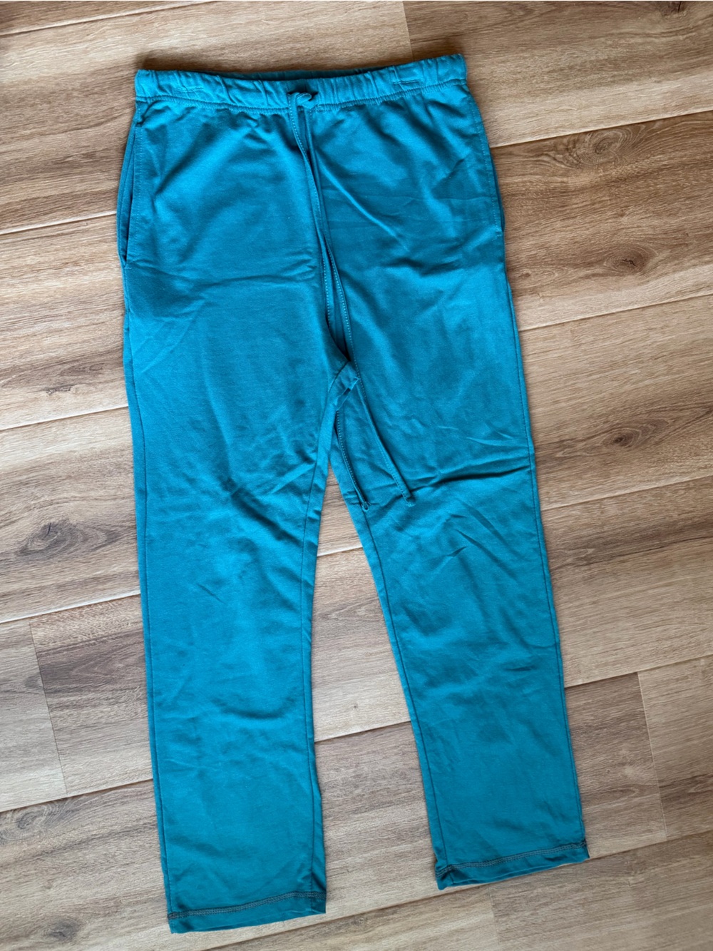Women's Teal Drawstring Joggers - Casual Track Pants